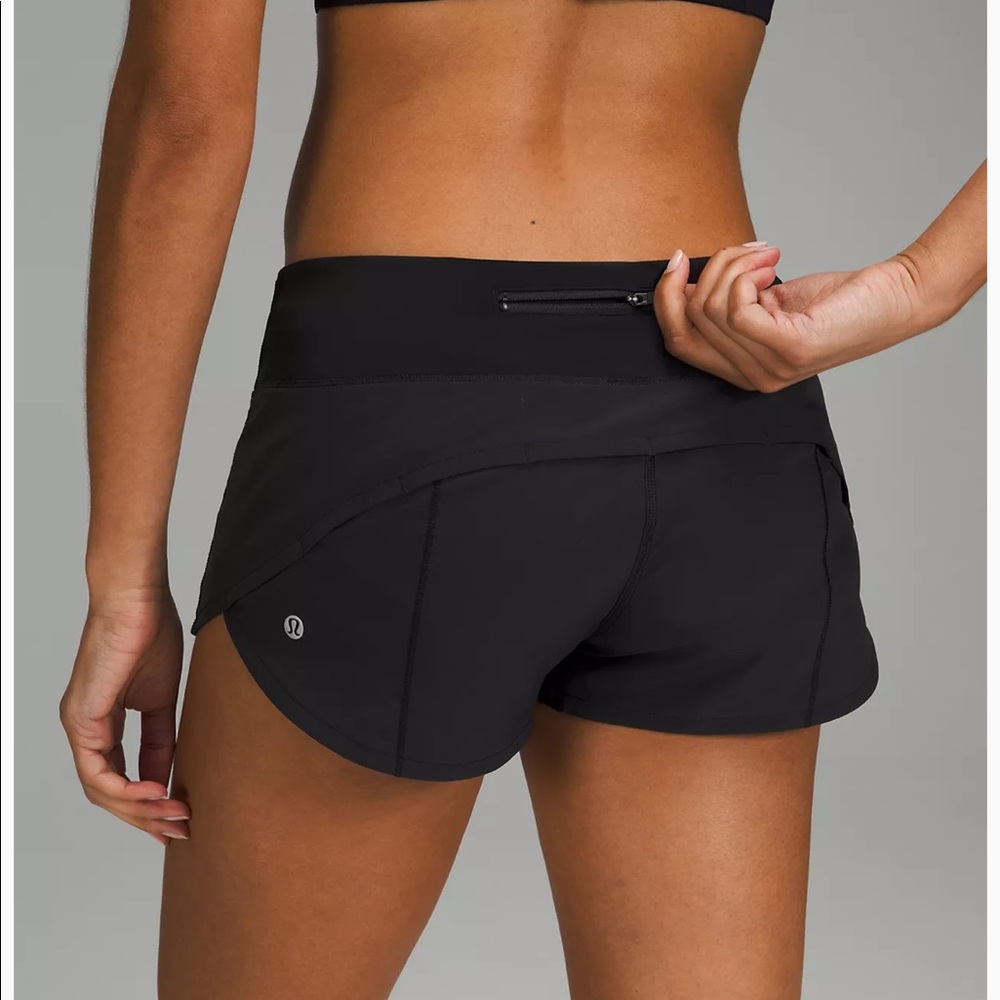 Lululemon - Speed Up Low-Rise Lined Short 2.5”